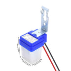 Automatic Auto On Off Photocell Street Light Switch DC 12V 24V AC 110V 220V 50-60Hz 10A Waterproof Photo Control Sensor Switch