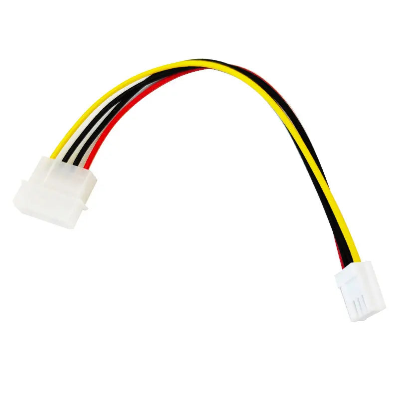 4 Pin Molex IDE Male To 4P ATA Female Power Supply Cable To Floppy Drive Adapter Computer PC Floppy Drive Connector Cord PSU 1PC