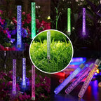 1/2/4PC Solar Reed Lamp Bubble Stick RGB Colorful Acrylic Courtyard Park Scenic Area Lawn Garden Insertion Landscape Lamp