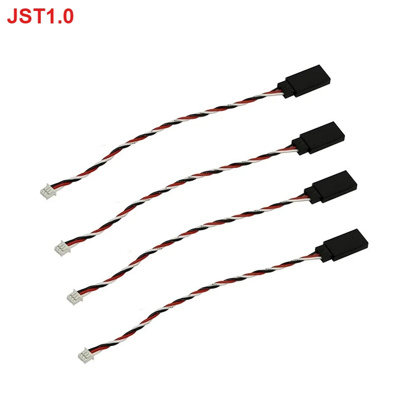 4PCS 1.5mm 1.0mm 1.25mm3Pins Male Female and JR Style for Mini Receiver Servo Wire Plug Converter