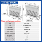 LCTC Solid State Relay DIN Rail Slim SSR 10/15/25/40A 0-10V 0-5V 4-20mA Voltage Regulator Relay With Heat Sink DC-AC DC-DC AC-AC