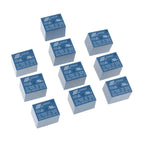 10 Pieces SRD 05VDC SL C 5Pin Power Relay 5V DC SPDT PCB Type Blue