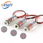 650nm 5mW Red Point / Line / Cross Laser Module Head Glass Lens Focusable Focus Adjustable Laser Diode Head Industrial Class