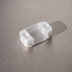 Suitable for WAGO 221 series: Mounting clips and organizers for securing and organizing terminal connectors.