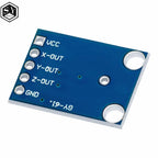 GY-61 ADXL335 / ADXL345 Triaxial Accelerometer Module Set, Analog  Digital Vibration Sensor Kit for Arduino