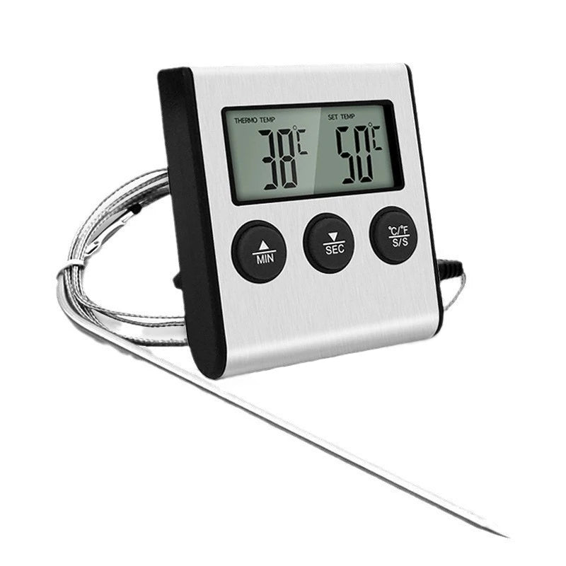 Probe Type Meat Thermometer Digital Kitchen Thermometer Cooking Milk Food BBQ TP300 Electronic Food Temperature Gauge Tools