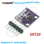 10pcs HDC1080 Si7021 SHT20 HTU21D Module Low Power, GY-213V-HDC1080 High Accuracy Digital Humidity With Temperature Sensor