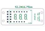 MAX7219 0.36 Inch 3 Bits Digital LED Display 7 Segment Module Unwelded 6 Color Available for Arduino STM32 STC AVR ESP32