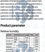 ‌AHT10 I2C Digital Temperature/Humidity Sensor – High-Accuracy Module Compatible with DHT11/SHT20/AM2302