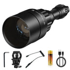 UniqueFire 50mm Lens IR850NM/940NM LED Infrared FlashLight Dimmer Switch Illuminator USB Rechargeable Torch Outdoor Night Vision