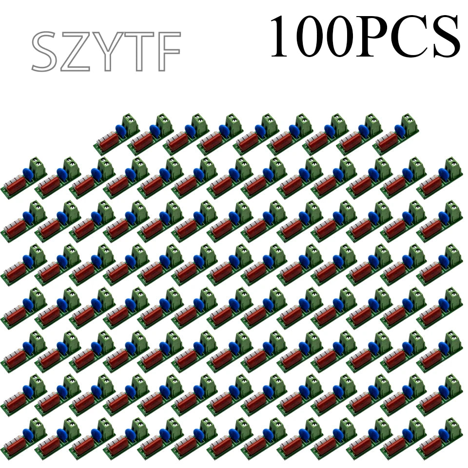 1-100PCS RC Snubber Circuit Module Relay Contact Protection Board Anti-Interference Surge Absorber Varistor AC/DC 5V-400V 1000W
