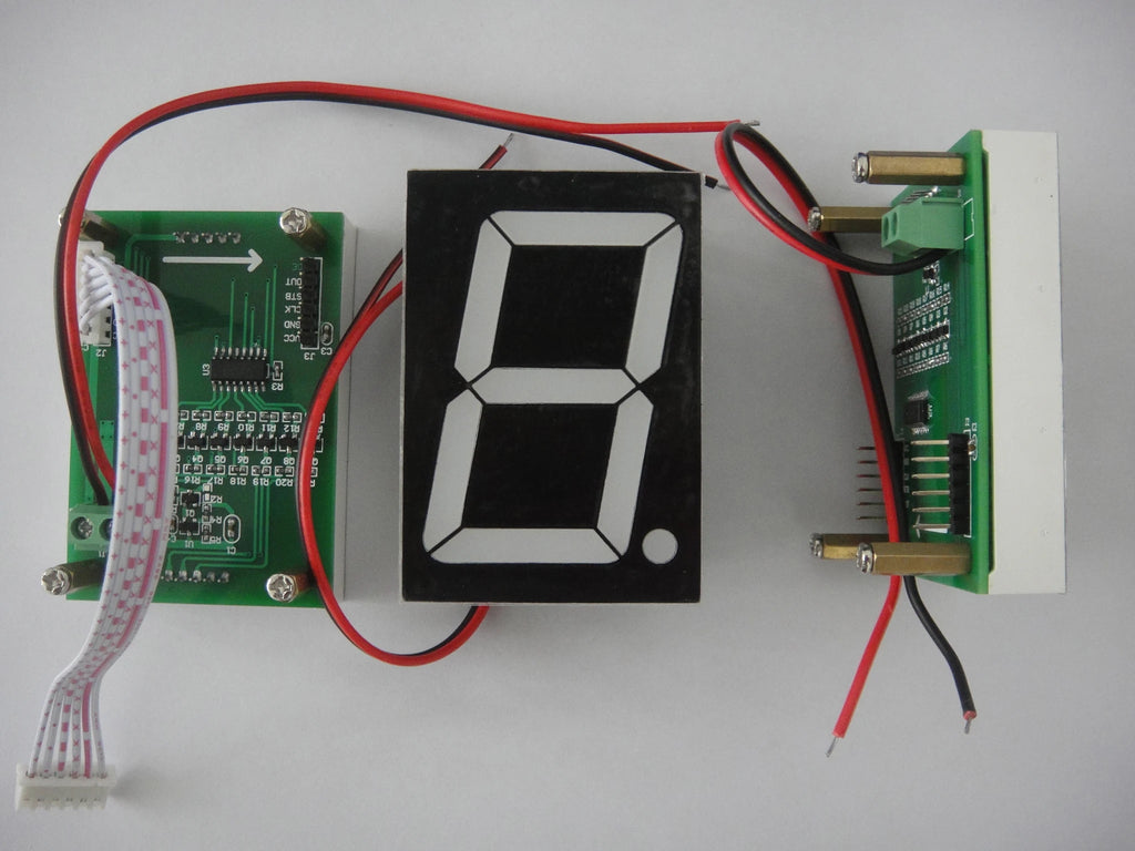 2.3 inch Green 7-Segment LED Display with Onboard Driver 4pcs/lot free shipping