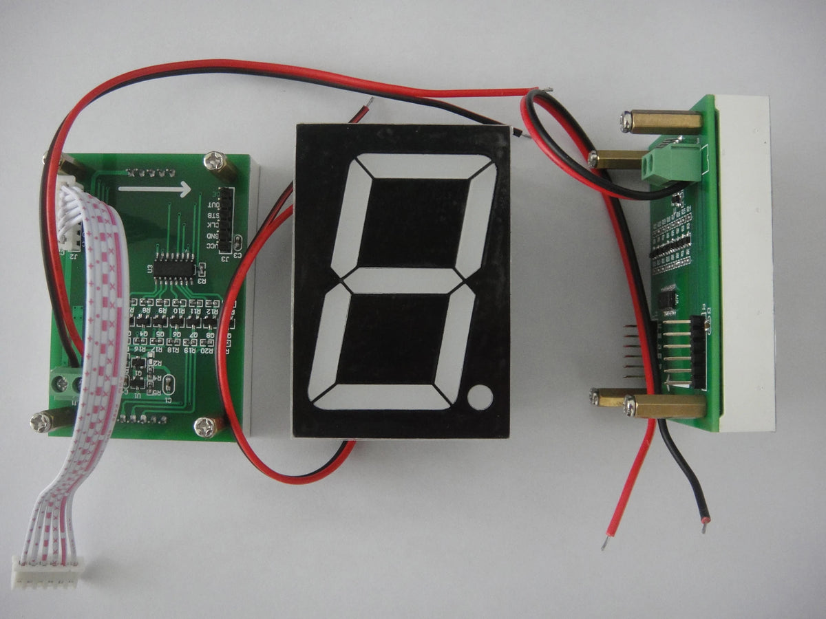 2.3 inch Green 7-Segment LED Display with Onboard Driver 4pcs/lot free shipping