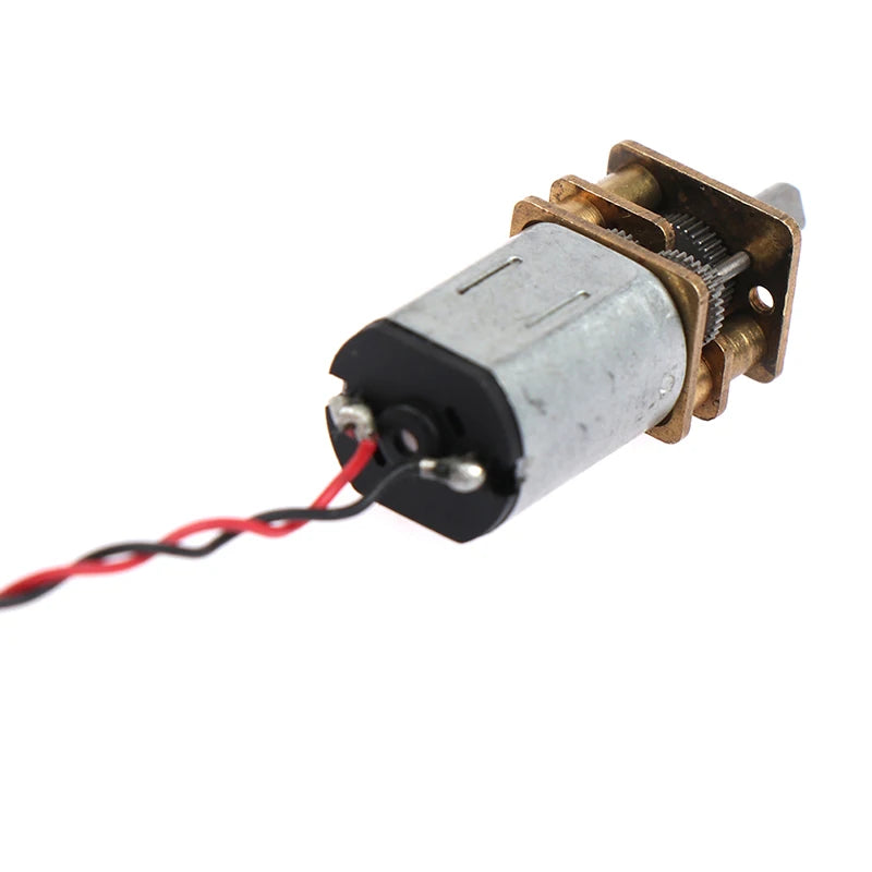 Micro Mini N20 Gear Motor DC 3V -6V 5V 28RPM 60RPM 110RPM 300RPM Slow Speed Full Metal Gearbox Reducer Electric Motor DIY Toy