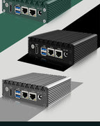 CPU Intel N3700 mini host 6W low power consumption X86-P1 soft routing quad core quad thread
