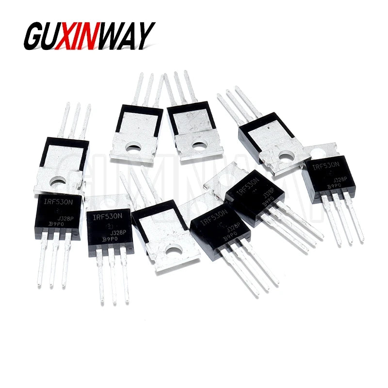 10PCS MOSFET Transistor IRF530N IRF1404 IRF1405 IRF4905 IRF540N IRF630N IRF640 IRF840 TO-220 Field-Effect Transistors