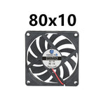 40MM 50MM 60MM 70MM 80MM 90MM 120MM Cooling Fan Brushless Motor Case Fan Quiet Fan With USB Cable