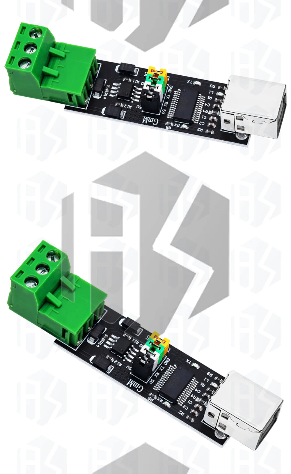 1PCS USB 2.0 to TTL RS485 Serial Converter Adapter FTDI Module FT232RL SN75176 double function double for protection Top Sale