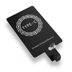 Type-C Wireless Charging Receiver Type C Fast Wireless Charger Adapter for Samsung Huawei Xiaomi HLJS