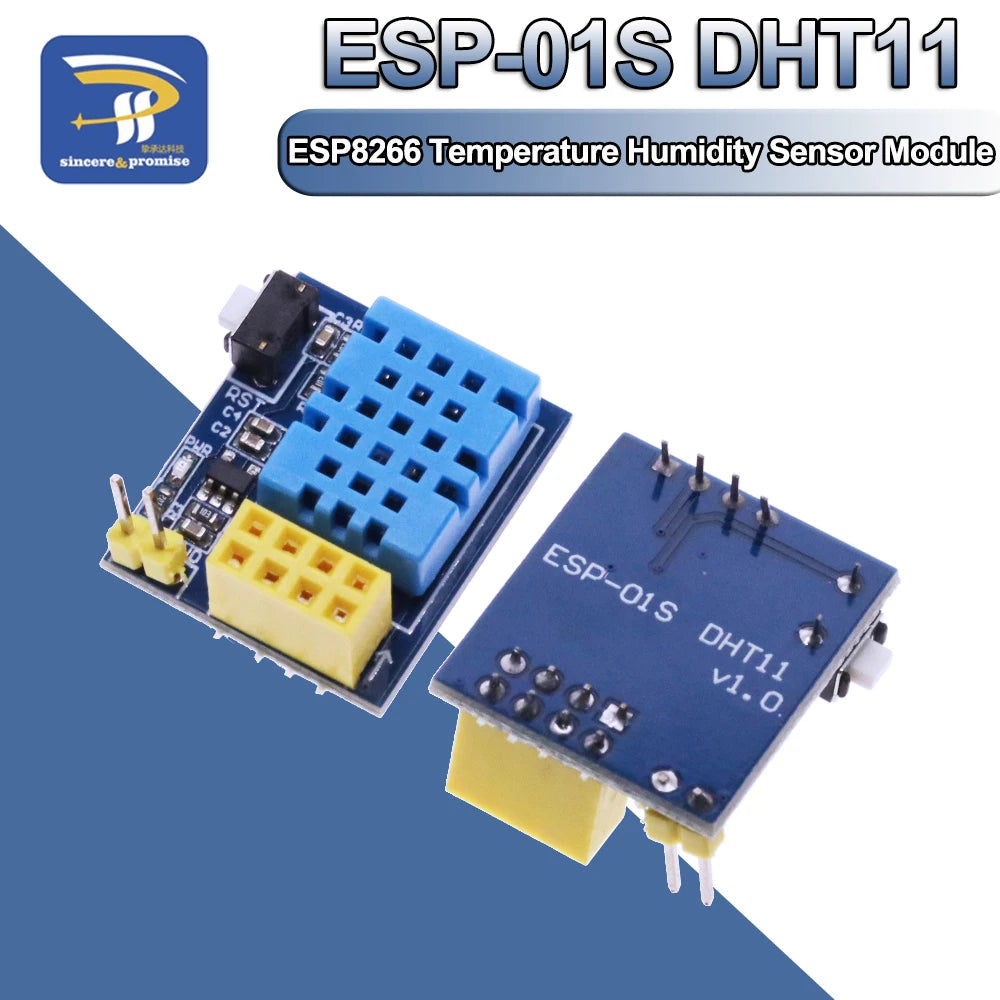 ESP8266 ESP-01 ESP-01S DHT11 Temperature Humidity Sensor Module ESP8266 Wifi NodeMCU Smart Home IOT DIY Kit