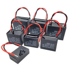 CBB61 450V Fan Starting Capacitor 1uF 1.2uF 1.5uF 1.8uF 2.0uF 2.5uF 3.0uF 3.5uF 4.0uF 4.5uF 5.0uF 6.0uF 7.0uF 8.0uF 10uF 16uF 20