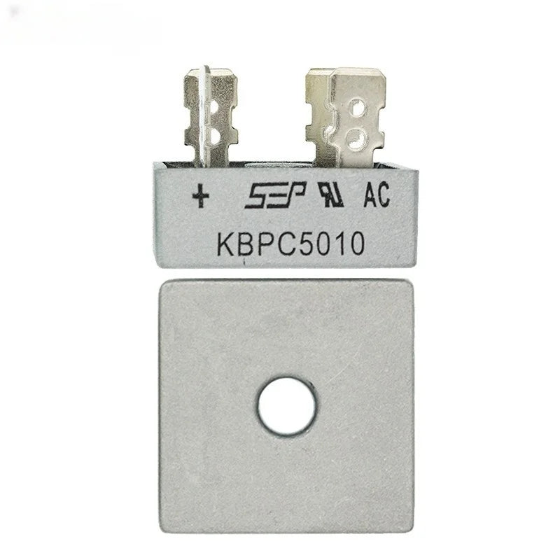 LAUBEI 2PCS/Lot KBPC5010 Diode bridge rectifiers diodes 50A 1000V KBPC 5010 power rectifier diode electronic components