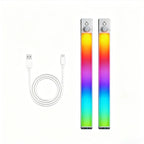 RGB Ambient Sensor Light -  Rechargeable Magnetic Wall Lamp Mood Ambient Light for Cabinet Hallway Stair