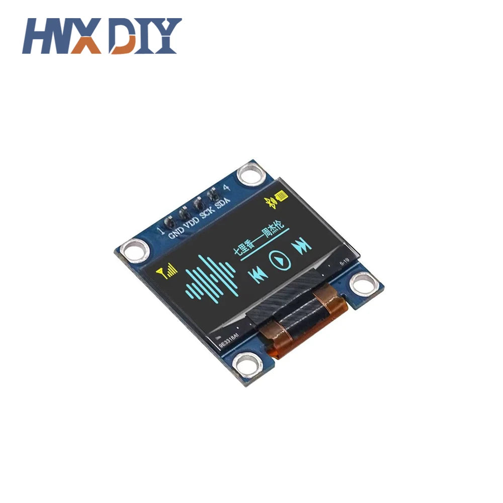 1-10pcs 0.96 inch IIC Serial White/Blue/Yellow Blue OLED Display Module 128X64 I2C SSD1306 12864 LCD Screen Board for Arduino