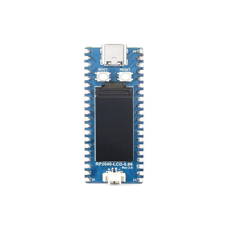 Rp2040 0.96 Lcd Development Board with Pin Header Compatible with Raspberry Pi Pico