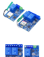 Sms Gsm Remote Control Switch Sim800C Stm32F103C8T6 1/2 Channel Relay Module for Greenhouse Oxygen Pump