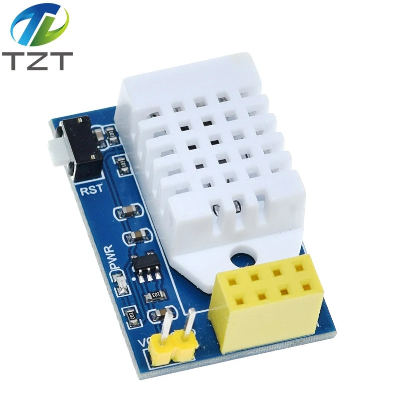 TZT DHT22 AM2302 Temperature Humidity Sensors Module ESP8266 WIFI interface Board ESP8266 ESP-01/01S Adapter Replace