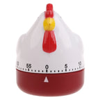 M4YC Cute Hen Shape Kitchen Cooking Timer Mechanical Countdown Clock Alarm Reminder Tool Home Decor