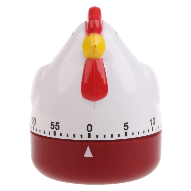 M4YC Cute Hen Shape Kitchen Cooking Timer Mechanical Countdown Clock Alarm Reminder Tool Home Decor