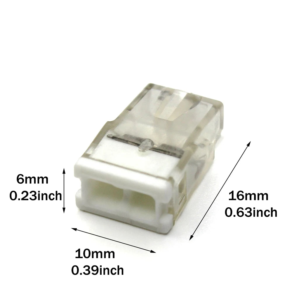 50pcs Mini Quick Wire Connectors 2/3/4/5/ Ports Terminal Block Hard Stainless Easy Electric Quick Push-In