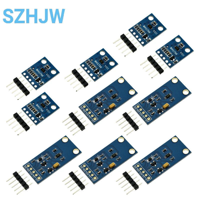 1-10pcs GY-30 GY-302 BH1750FVI BH1750 The Digital Optical Intensity Illumination Sensor BH1750FVI Of Module For Arduino 3V-5V