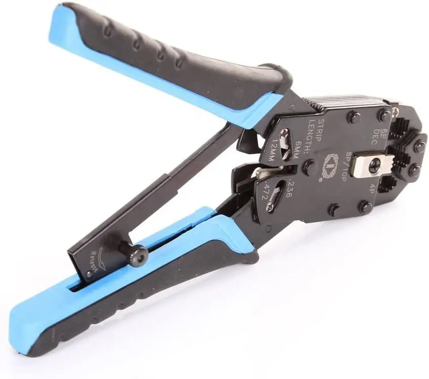 ZoeRax RJ11 / RJ12 / RJ45 / RJ50 8P 10P 6P 4C Network LAN Wire Crimp Tool Connector Net Crimper Pliers