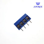 10/20/50Pcs/lot Pitch 5.0mm KF301-5.0-2P KF301-3P KF301-4P Straight Pin 2P 3P 4P Screw PCB Terminal Block Connector Blue Green