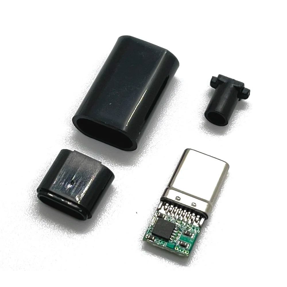 1PCS USB Type-C PD/QC Male Plug Decoy Board Fast Charge PCB 9V 12V 15V 20V Module PD 2 3.0 DC Trigger Cable QC4 Charge Connector