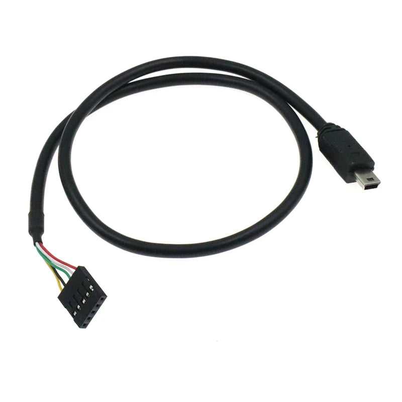 USB Header PCB Motherboard Cable USB 2.0 Micro 5Pin /Mini 5Pin Type-c Male USB Female to 9Pin Female 2.54