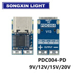 Type-C PD decoy module PD2.0 PD3.0 to DC DC trigger extension cable QC4 charger 9V 12V 15V 20V Fast Quick Charger PDC004