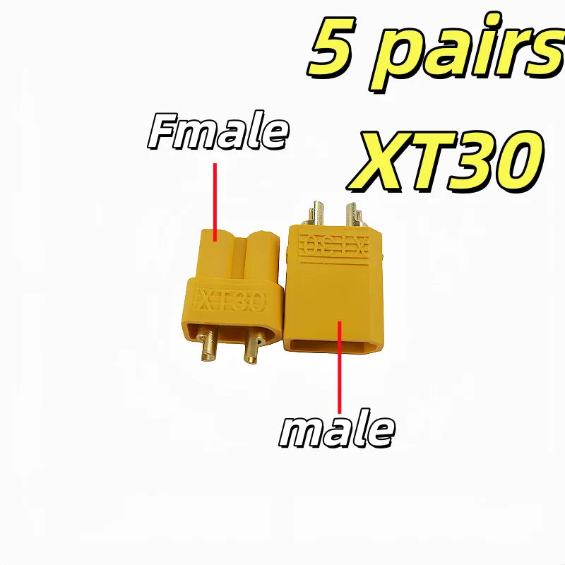 10pcs XT60 XT-60 Male Female XT30 XT90 Bullet Connectors Plugs For RC Lipo Battery Rc Drone Airplane Car Boat