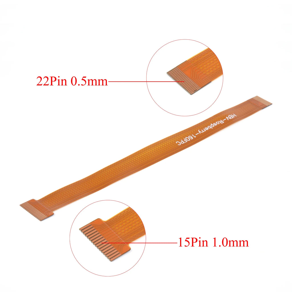 5PCS Raspberry Pi Camera Cable 15/30/50/100/200cm Ribbon Line FFC FPC Flexible Flat Cable Wire For Raspberry Pi 5B 4B 3B+ 2 Zero