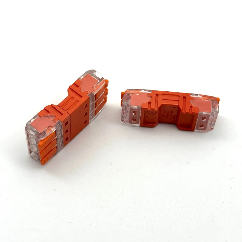 10pcsQuick Lever Splicing Wire Connectors 2/3/4 Pins CMK642 Compact Plugable Male Female Terminals Universal Blocks