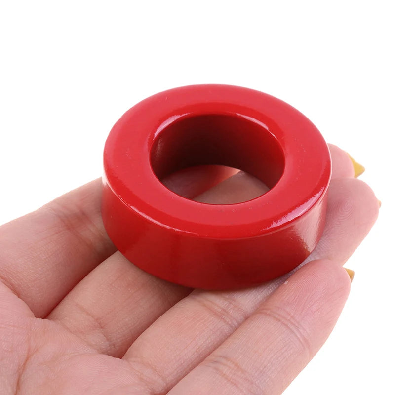 40*24*14.5mm Red Grey T157-2 Iron Ferrite Toroid Cores For Inductors Iron Powder Core Red Ring Low Permeability
