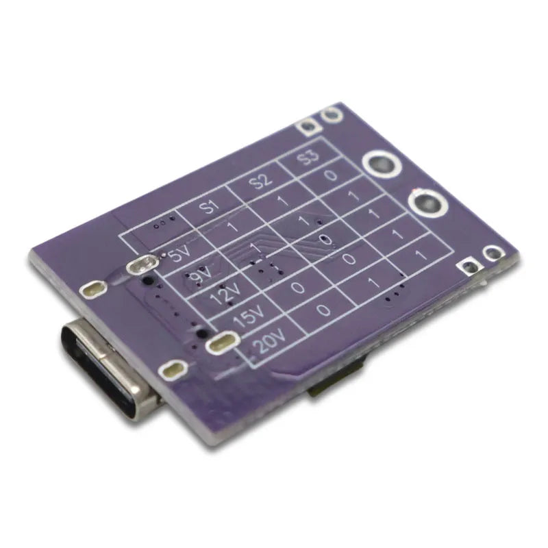 Type-C QC AFC PD2.0PD3.0ToDC Spoof Scam Fast Charge Trigger Polling Detector USB-PD Notebook Power Supply Change Board Module