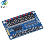 TM1637 4 Bits / TM1638 / 74HC595 8 bit Digital LED Display Module 7 Segment 0.36Inch Clock RED Anode Tube Four Serial Driver