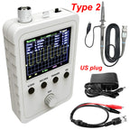 DSO PRO Handheld Digital Oscilloscope Portable Palm Size Oscillograph 5M Bandwidth 20MS/s Sampling Rate with P6100 BNC Probe