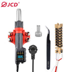 JCD 750W Micro Hot Air Gun 8208 Soldering Rework Welding Station LCD Digital Heat Gun BGA IC Solder Tools With Heat Shrink Tube