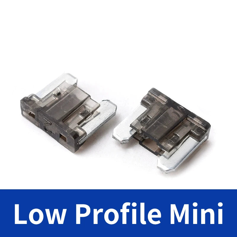 10PCS Car Fuse Blade-Type Automotive Fuses Standard & Mini & Low Profile Mini Fuse for Car 2A 3A 5A 7.5A 10A 15A 20A 25A 30A 3
