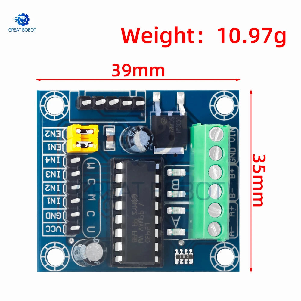 L293D 4 Channel High Current High Voltage DC Motor Driver Shield for Arduino UNO MEGA2560